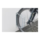 WSM Pince à bicyclette fixation murale unilatérale en acier galvanisé 1 place-1