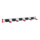 Râtelier p. outils 5 pièces sous emballage libre-service aluminium-1