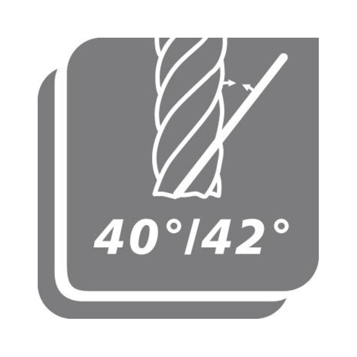 Ratiofräser 6527L VHM FIRE 10mm Z 4 HA INOX