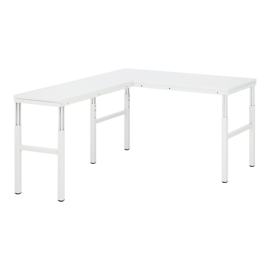 Rau Anbau-Arbeitstisch Serie E Hartlaminat-Platte 650-1000 mm Hartlaminat-Platte