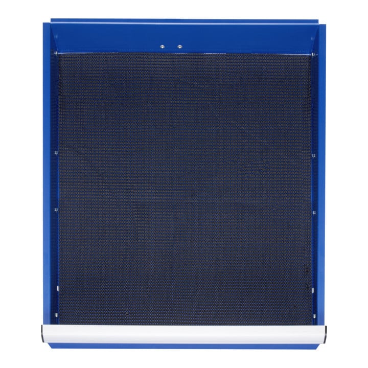 Set Rau GmbH Werkbank, BxTxH 1500x700x840 mm + Einteilungsset für Schubladen BxT 490x560 mm: 1 Trennwand, 4 Quertrennbleche + Einteilungsset für Schubladen BxT 490x560 mm: Antirutschmatte