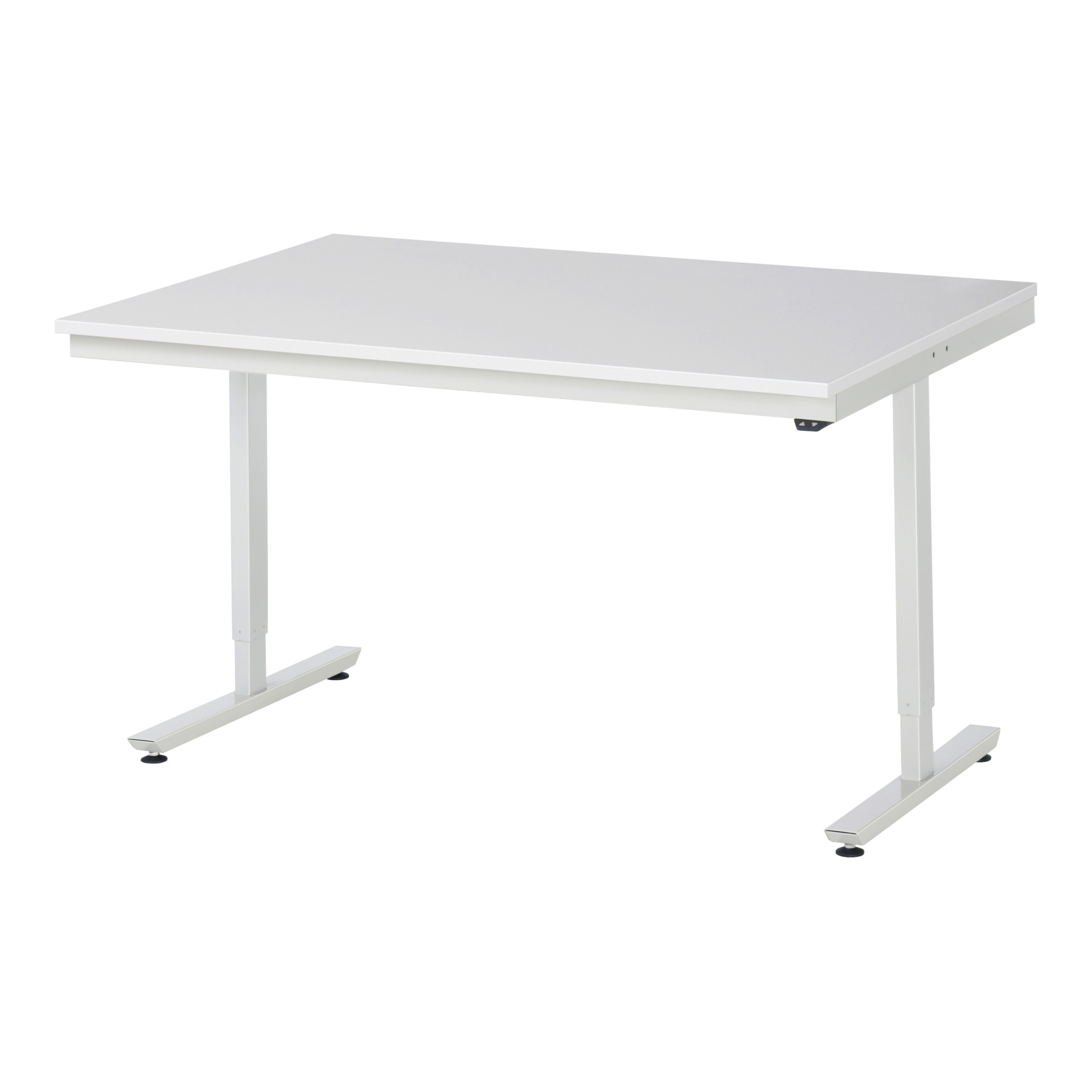 RAU Arbeitstisch adlatus 150 elektrisch höhenverstellbar EGB-Arbeitsplatte mit Melaminharzbeschichtung (volumenleitfaehig) 1500 mm x 1000 mm