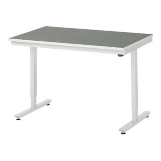 RAU Arbeitstisch adlatus 150 elektrisch höhenverstellbar Linoleum-/Universal-Platte