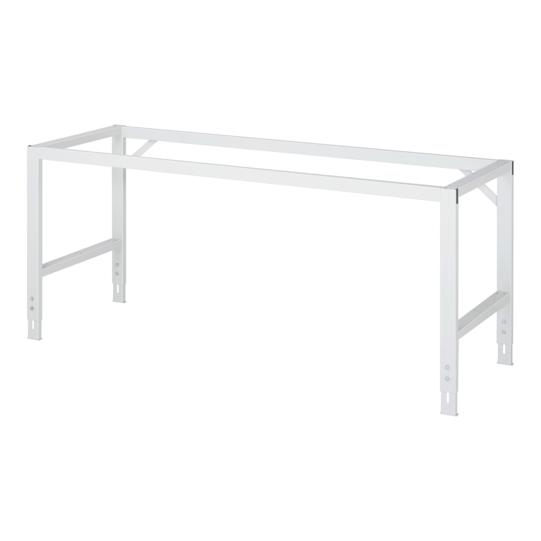 Rau Arbeitstisch Buche BxTxH 2000x800x760-1080mm