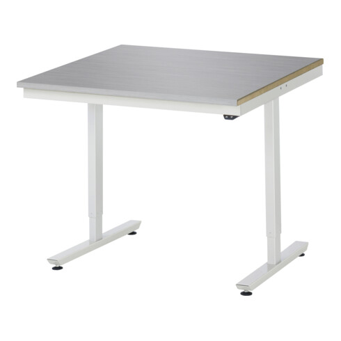 Rau Arbeitstisch, H720-1120mm, elektrisch höhenverstellbar, ES-Platte-28 mm