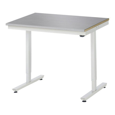 Rau Arbeitstisch elektrisch höhenverstellbar, B1000xT800xH720-1120mm, ES-Platte-28 mm