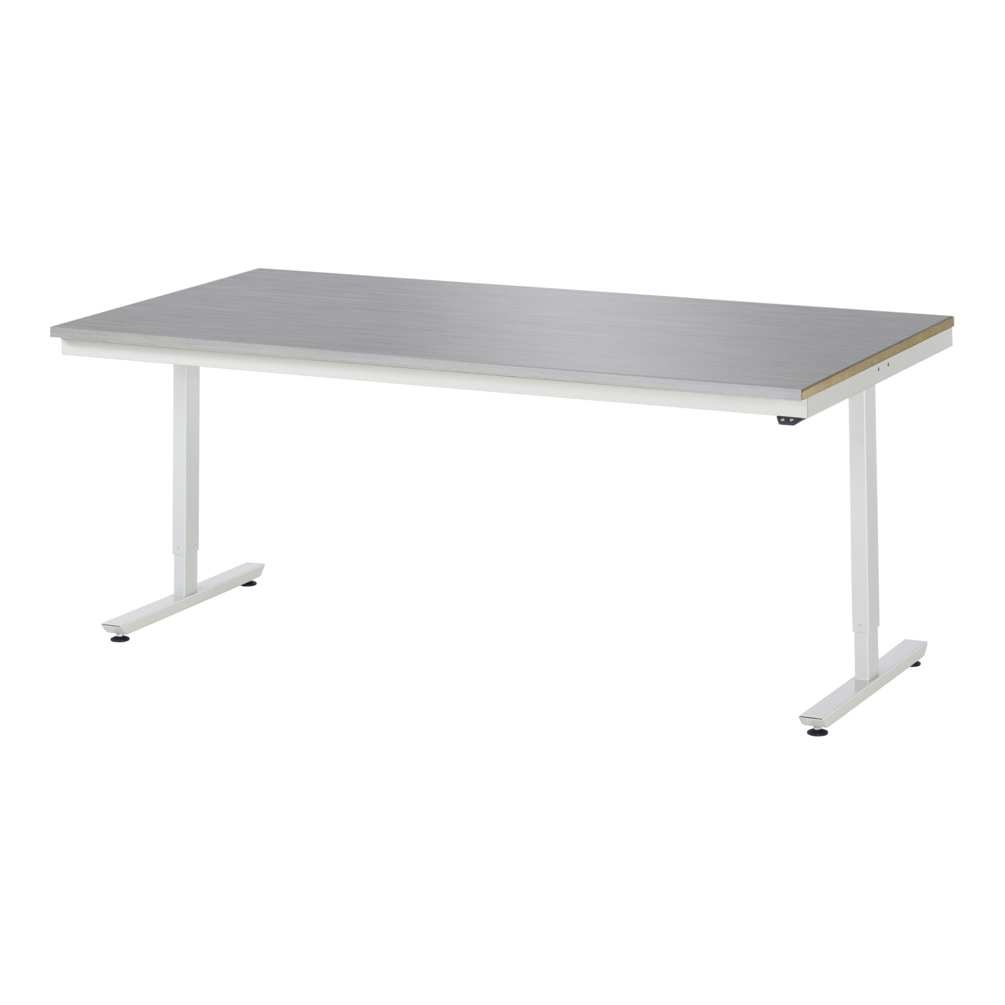 Rau Arbeitstisch elektrisch höhenverstellbar, B2000xT1000xH720-1120mm, ES-Platte-28 mm