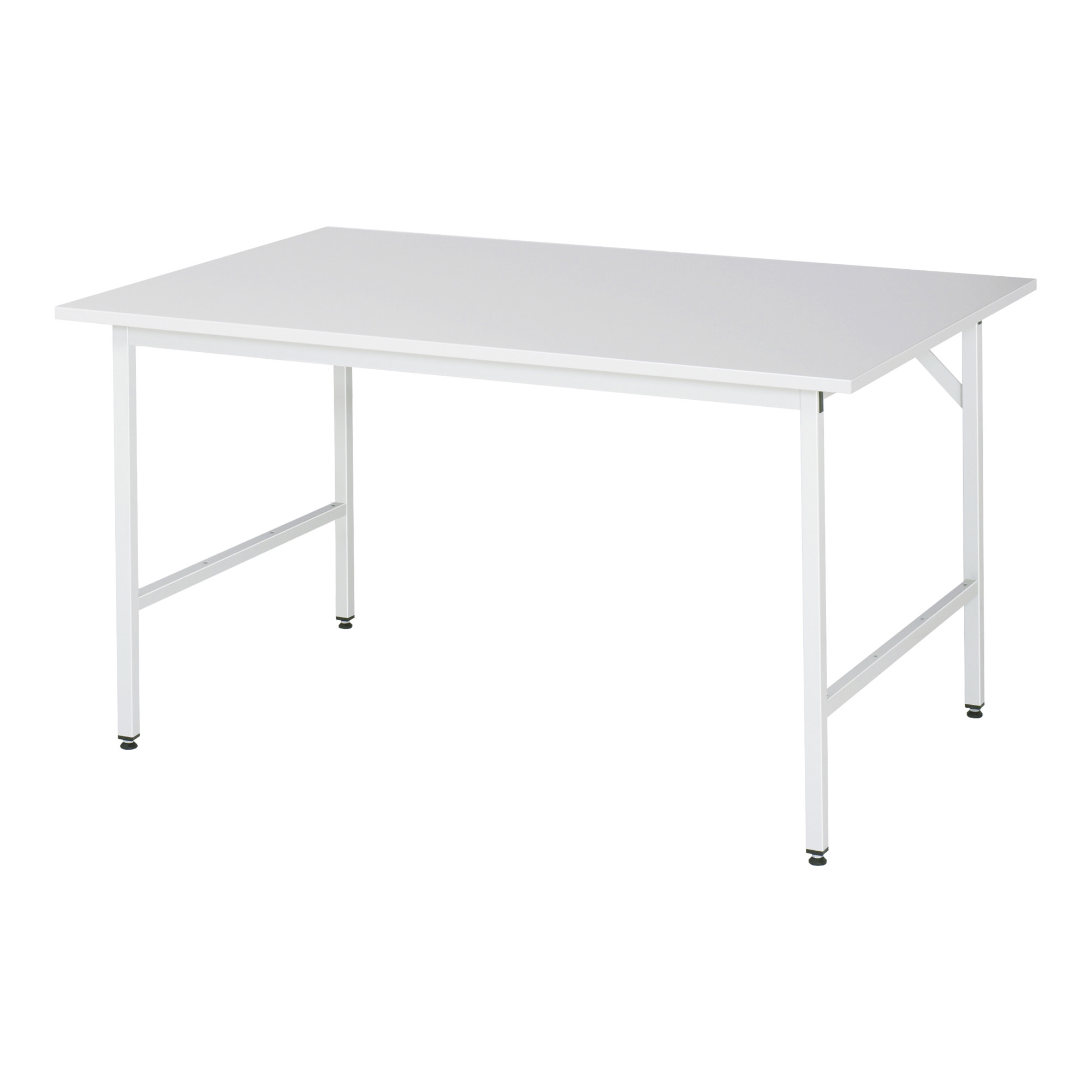 Rau Arbeitstisch Jerry höhenverstellbar, B1500xT1000xH800-850mm, ME-Platte-28mm