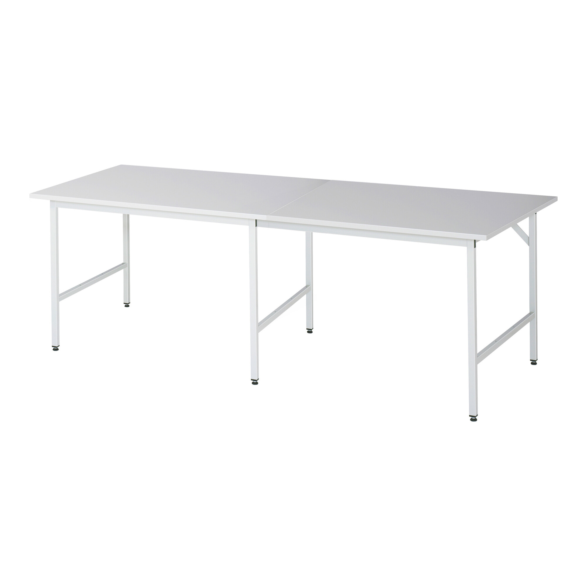 Rau Arbeitstisch Jerry höhenverstellbar, B2500xT1000xH800-850mm, M-Platte-22mm
