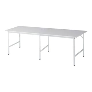 Rau Arbeitstisch Jerry tavolo da lavoro regolabile in altezza, L2500xP1000xA800-850mm, piano M 22mm