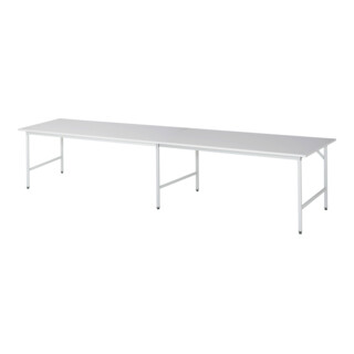 Rau Arbeitstisch Jerry tavolo da lavoro regolabile in altezza, L4000xP1000xA800-850mm, piano M 22mm