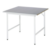 Rau Arbeitstisch Stahl BxTxH 1000x1000x800-850mm