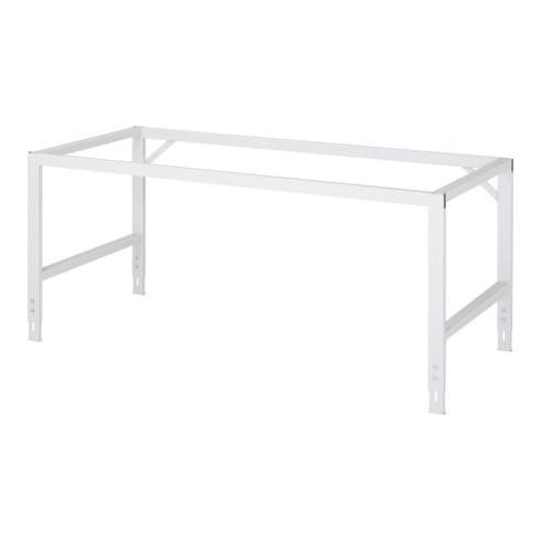 Rau Arbeitstisch Tom BxTxH 2000x1000x760-1080mm, Stahlblech Arbeitsplatte