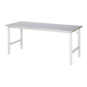 Rau Arbeitstisch Tom BxTxH 2000x800x760-1080mm, Stahlblech Arbeitsplatte