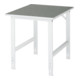 Rau Arbeitstisch Tom BxTxH 750x1000x760-1080mm, Linoleum Arbeitsplatte-1