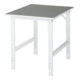 Rau Arbeitstisch Tom BxTxH 750x1000x760-1080mm, Linoleum Arbeitsplatte-2