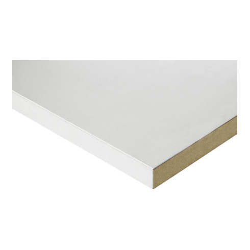 Rau Arbeitstisch Tom BxTxH 750x1000x760-1080mm, Linoleum Arbeitsplatte