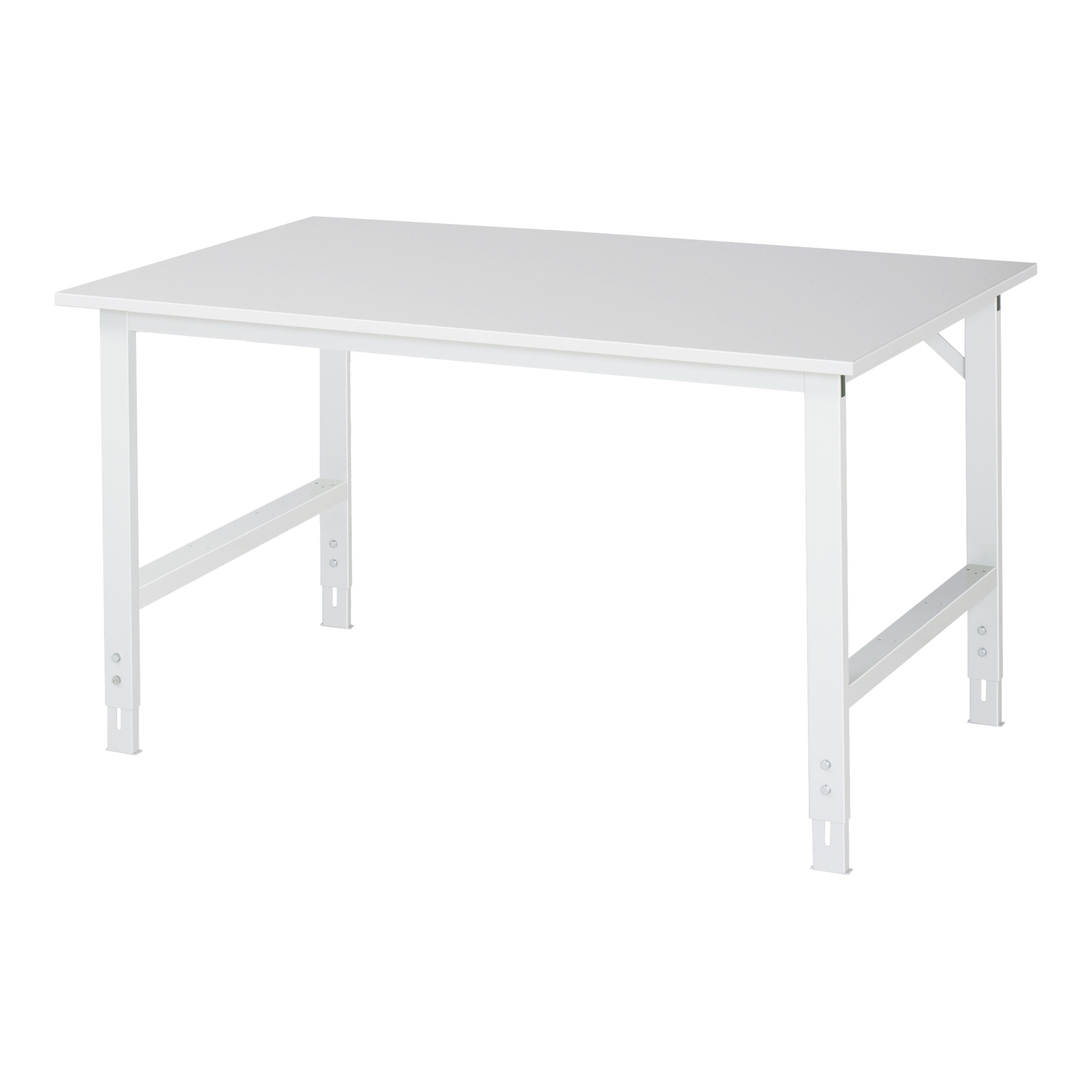 Rau Arbeitstisch Tom höhenverstellbar, B1500xT1000xH760-1080mm, ME-Platte-28mm