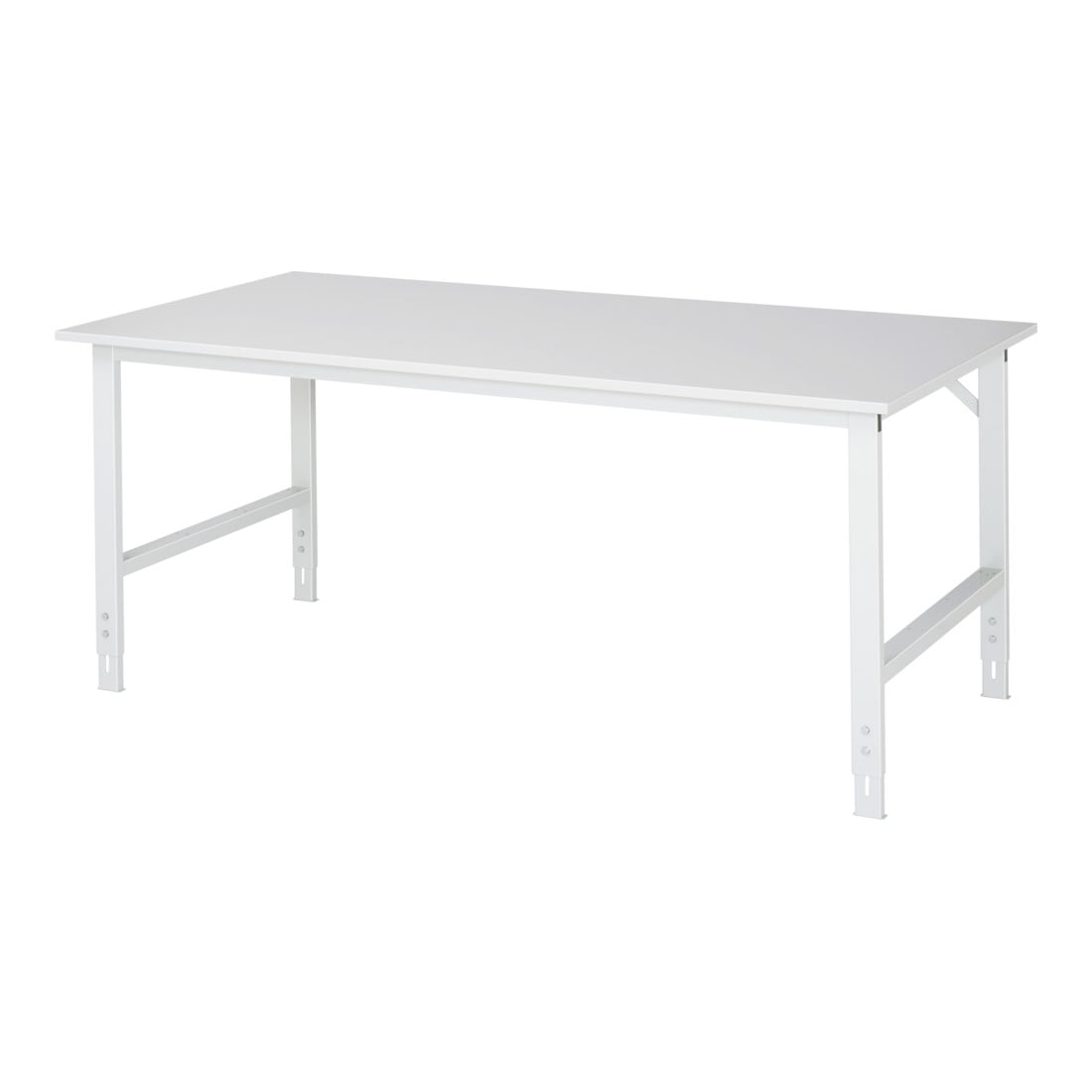 Rau Arbeitstisch Tom höhenverstellbar, B2000xT1000xH760-1080mm, ME-Platte-28mm