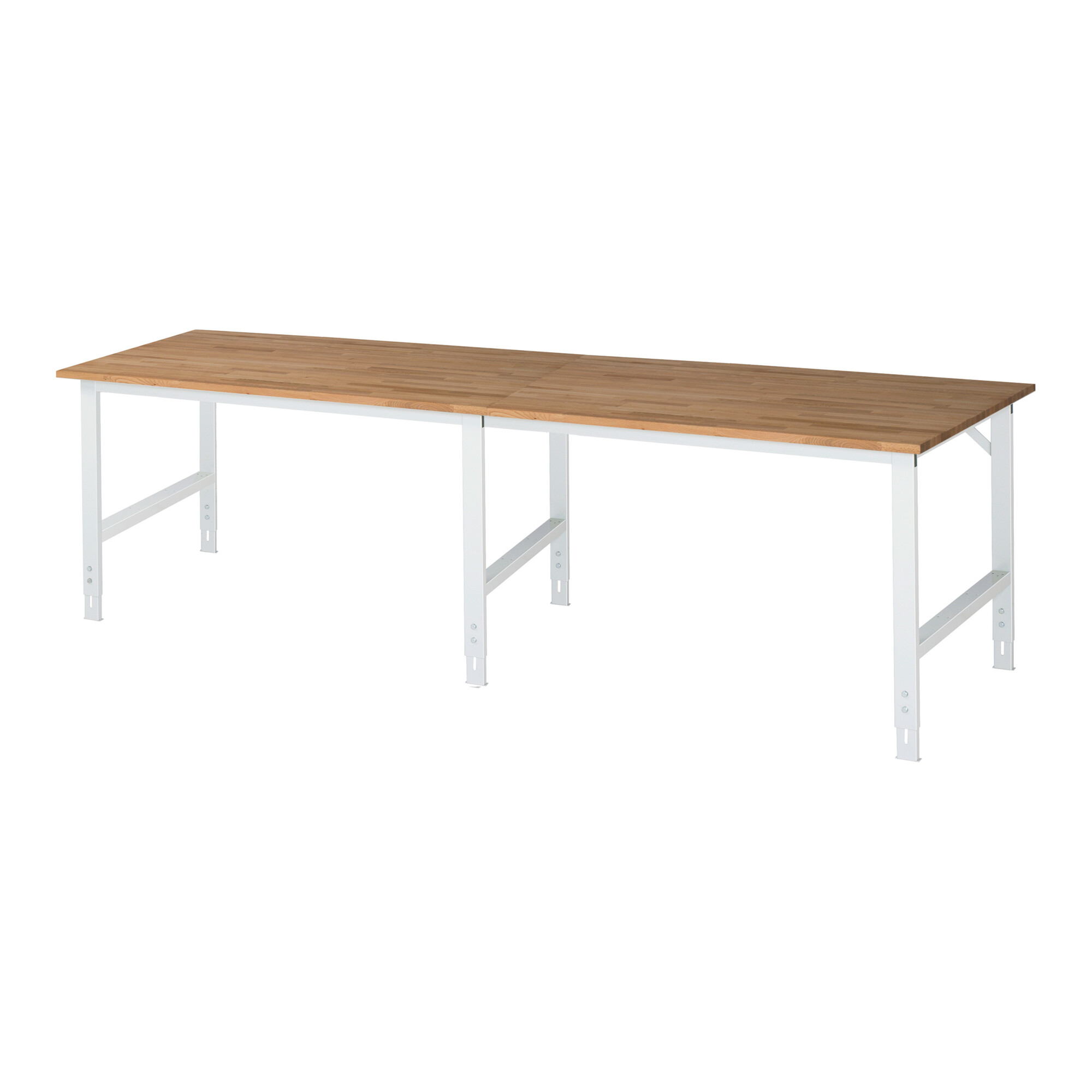 Rau Arbeitstisch Tom höhenverstellbar, B3000xT1000xH760-1080mm, B-Platte-25mm