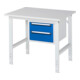 Rau Arbeitstisch Tom scrivania regolabile in altezza KM03, L1000xP800xA760-1080mm, piano M 22mm-1