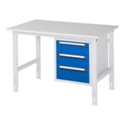 Rau Arbeitstisch Tom scrivania regolabile in altezza KM06, L1250xP800xA760-1080mm, piano M 22mm