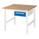 Rau Arbeitstisch Tom tavolo da lavoro regolabile in altezza KM02, L1000 xP1000 xA760-1080mm, piano B-25mm-1