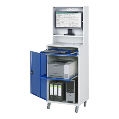 Rau Armadio per computer - modello 65, lxPxH=650x520x1860mm