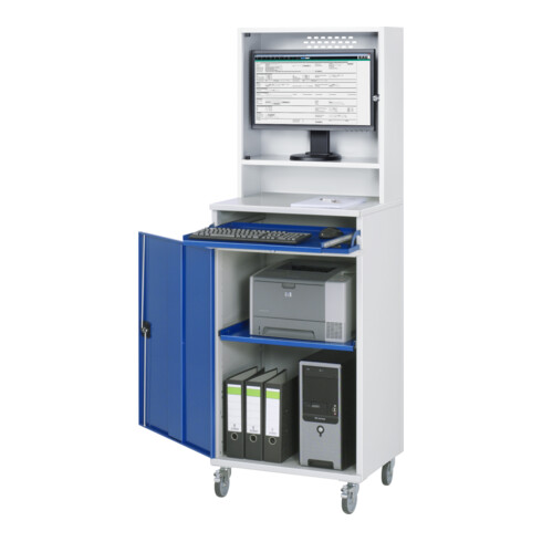 Rau Armadio per computer - modello 65, lxPxH=650x520x1860mm
