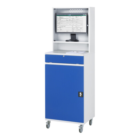 Rau Armadio per computer - modello 65, lxPxH=650x520x1860mm