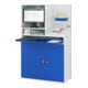 Rau Armoire informatique 67T avec boîtier moniteur T520mm, L1100xP520xH1770mm-3