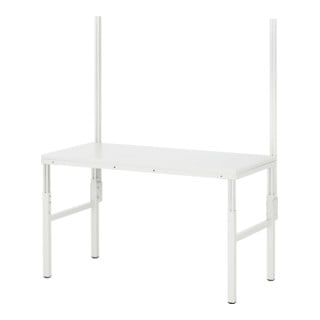 Rau Aufbausatz mit System-Stuetzen Serie E, fuer alle Basis-Arbeitstische