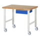 Rau Banco da lavoro mobile regolabile in altezza 7001A1, L1250xP900xA950-1000mm-1