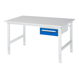 Rau Banco da lavoro Tom regolabile in altezza KM02, L1500xP1000xA760-1080mm, piano M-22mm