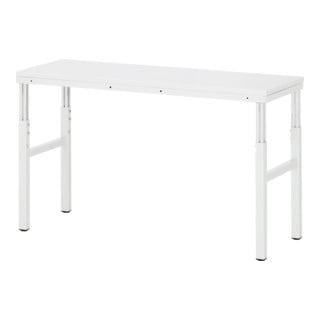 Rau basiswerktafel melamine blad, hoogteverstelbaar 650-1000 mm