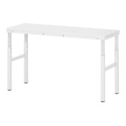 Rau basiswerktafel melamine blad, hoogteverstelbaar 650-1000 mm
