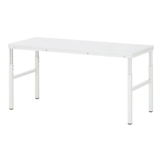 Rau basiswerktafel melamine blad, hoogteverstelbaar 650-1000 mm