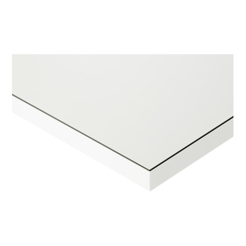 Rau Basistisch Serie E, B1800xT900xH650-1000mm, höhenverstellbar, EGB-Melamin-Platte 28mm