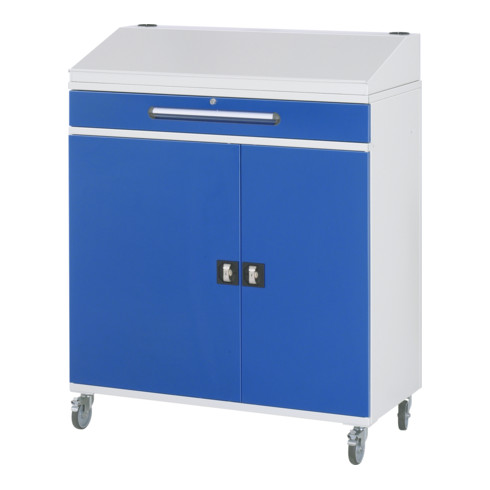 Rau Beistellschrank Stehpult 03T, B1100xT520xH1110/1220mm, mobil