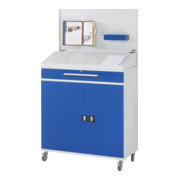 Rau Beistellschrank Stehpult 04T, B1100xT520xH1895mm, mobil-3