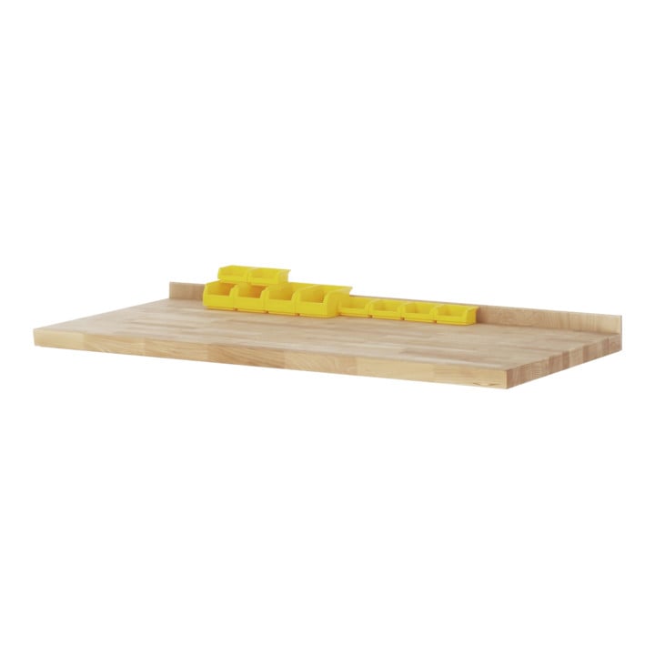 Rau Bordure en contreplaqué de hêtre, B2500(2x1250)xH100xP15 mm