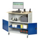 Rau Bureau informatique 1022, L1100xP790xH1180mm, mobile-1
