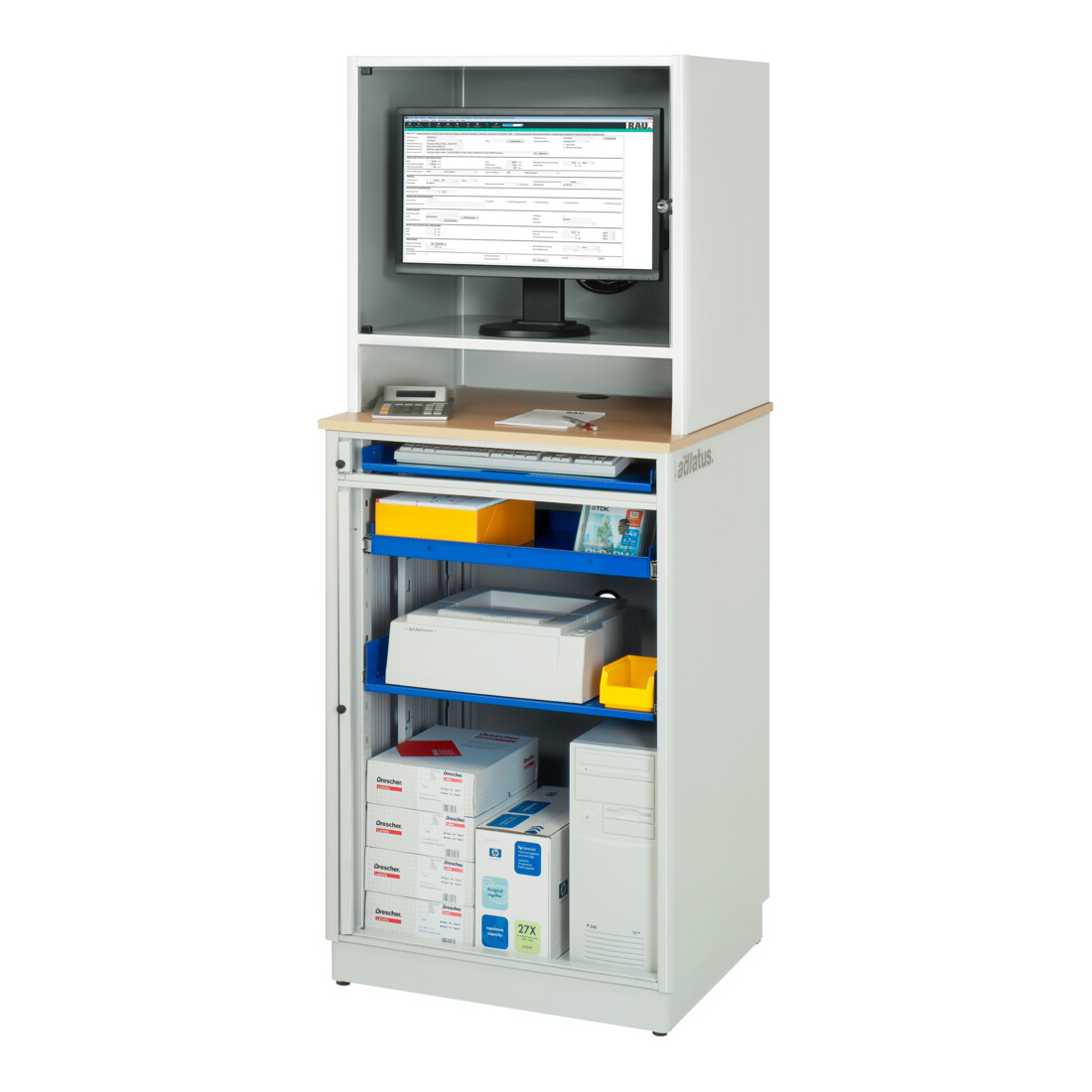Rau Computer-Station 2025, B720xT660xH1810mm