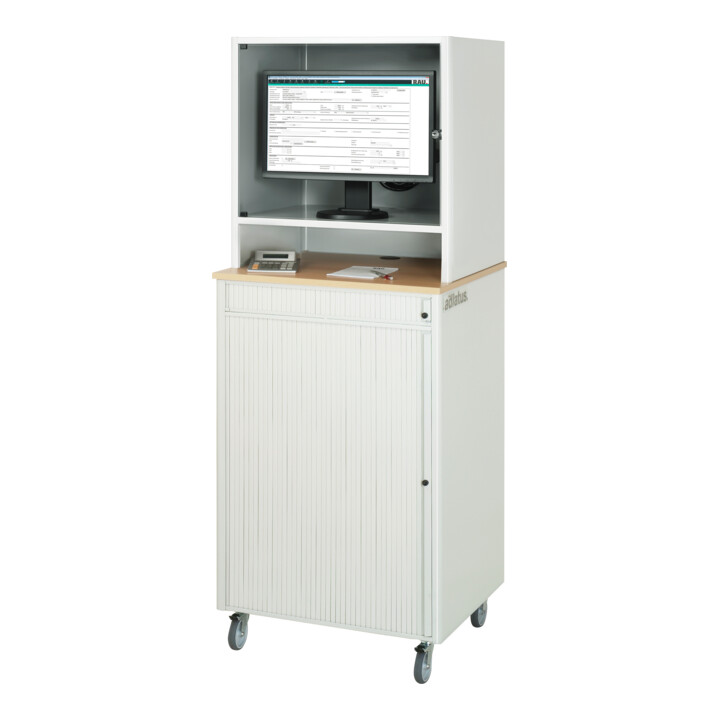 Rau Computer-Station 2075, L720xP660xH1850mm
