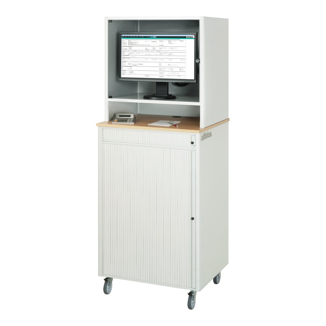 Rau Computer-Station 2075, L720xP660xH1850mm