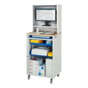 Rau Computer-Station mobil 20BxTxH 720x660x1810mm-2