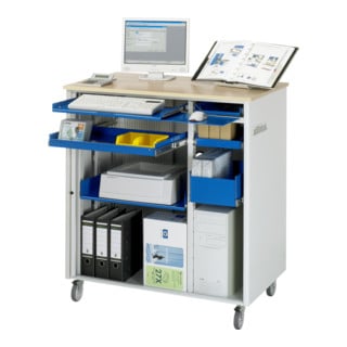 Rau Computer-Station mobil 26BxTxH 1030x660x1100mm