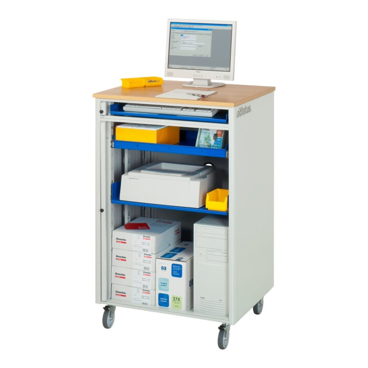 Rau Computer-Station mobil BxTxH 720x660x1100mm