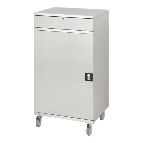 Rau Edelstahl-Computer-Schrank M65 520 mm