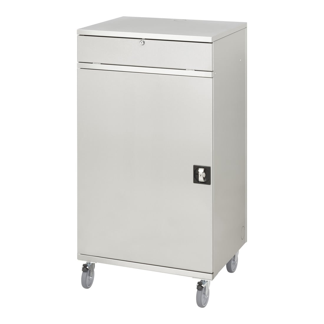 Rau Edelstahl-Computer-Schrank M65 520 mm